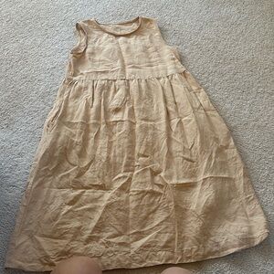 Small Linen Dress with Pockets